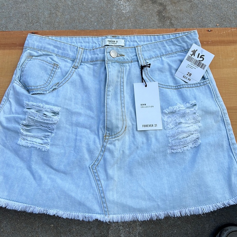 Forever 21 Jean skirt